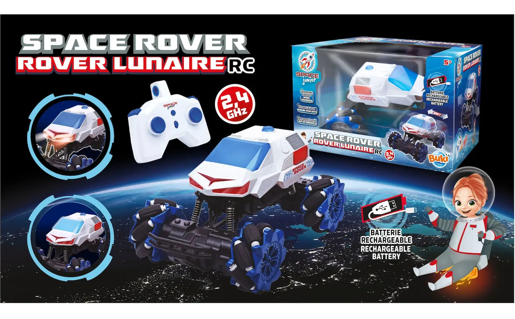 BUKI France RC Space Rover