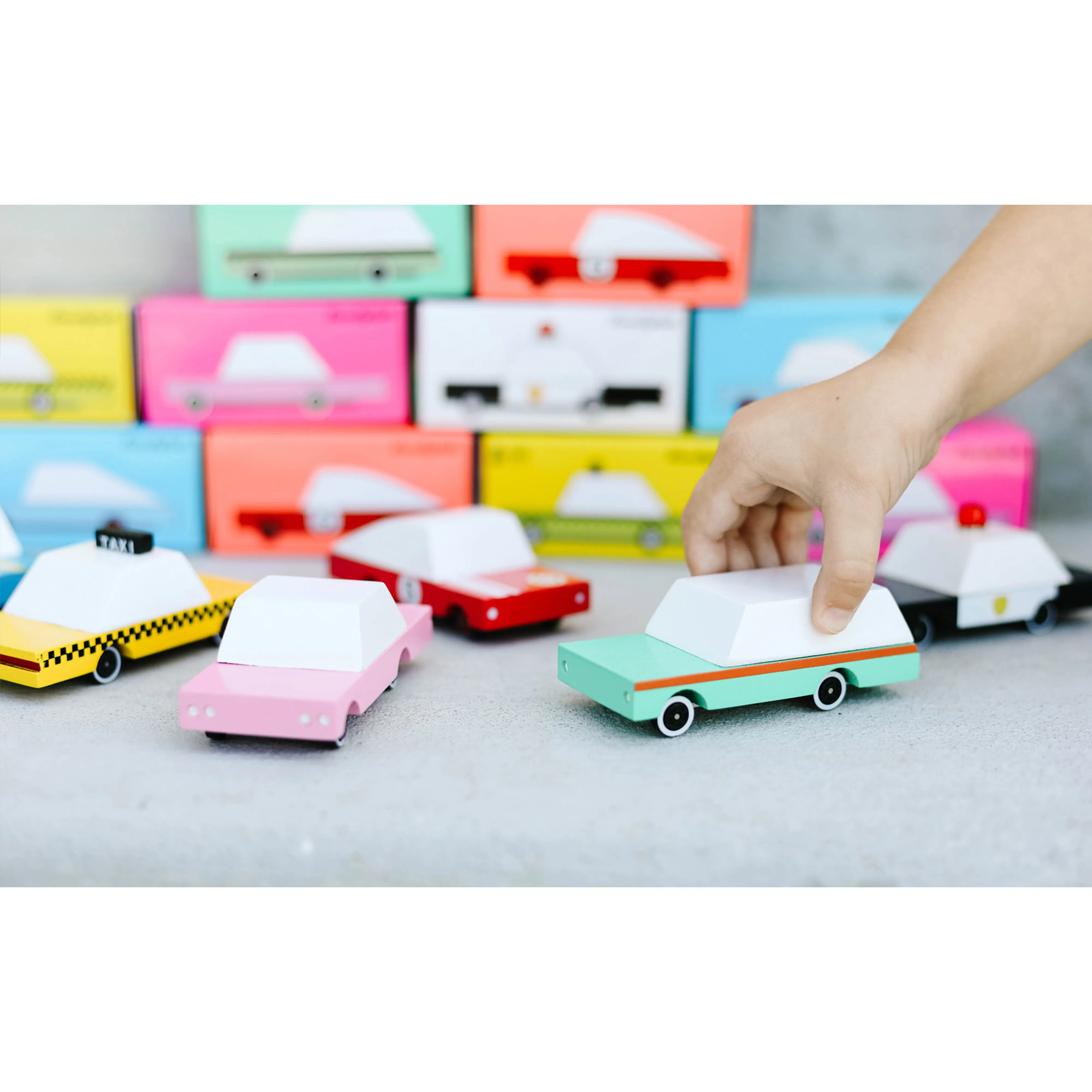 Candylab Candycar Teal Wagon