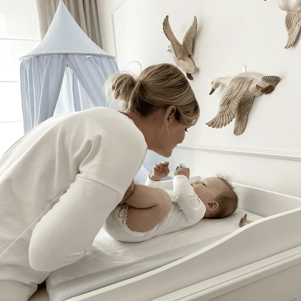 Canopy Muslin Collection - Light Blue