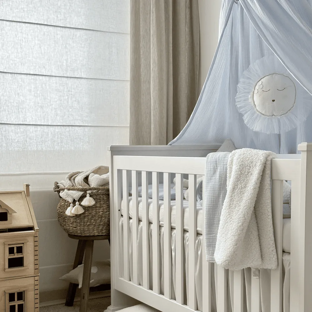 Canopy Muslin Collection - Light Blue