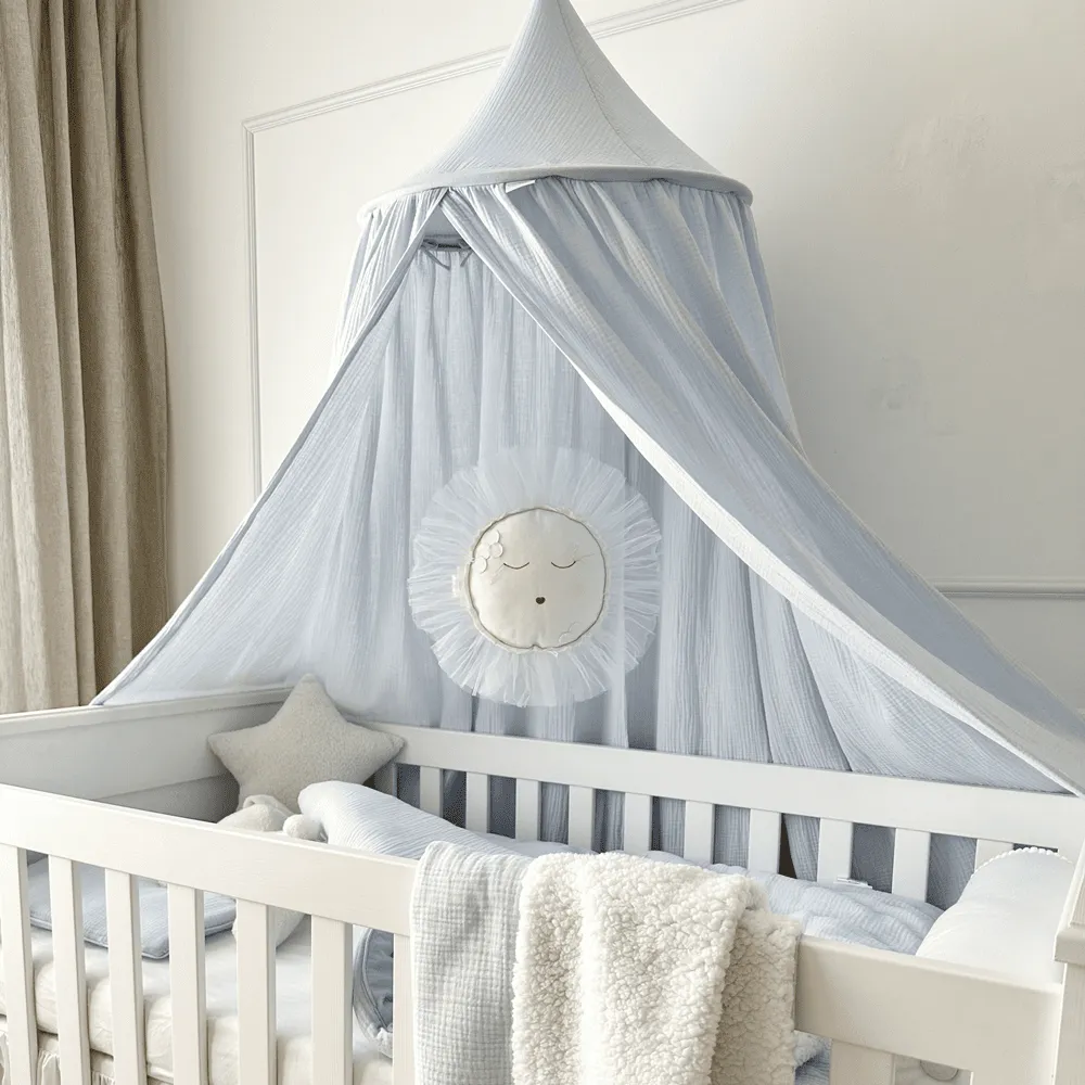 Canopy Muslin Collection - Light Blue