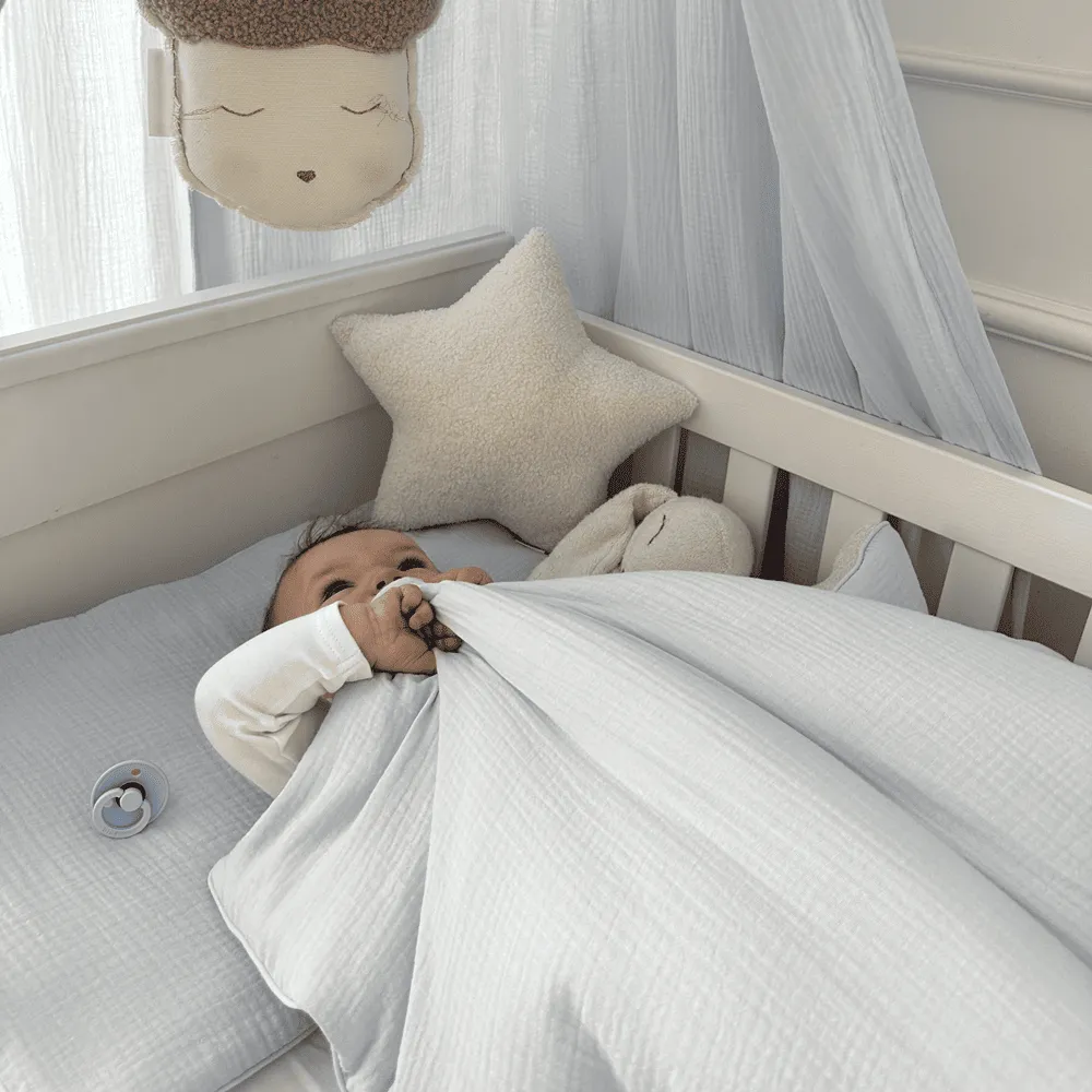 Canopy Muslin Collection - Light Blue