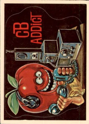 CB Addict, Donruss CB Dictionary Sticker Card
