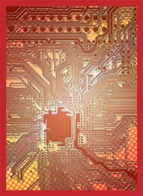 Circuit Red Art Sleeves (50)