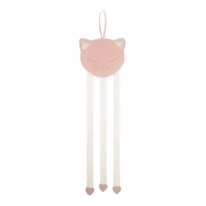 Clara Cat 3 Ribbon Clip Hanger