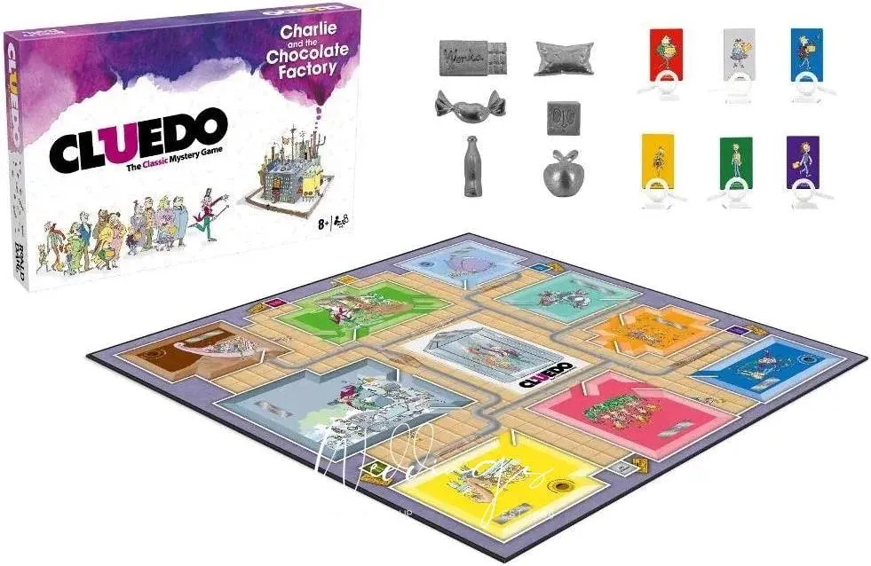 Cluedo Charlie and The Chocolate Factory Board Game