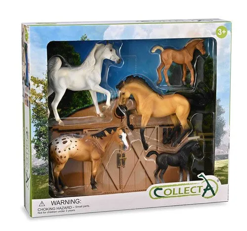Collecta 5 Piece Horse