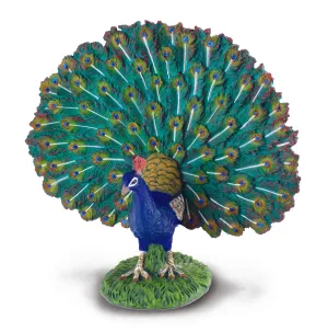 Collecta Peacock Figure (Yellow)