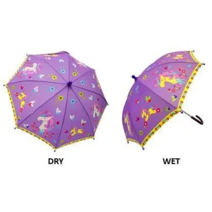 Colour Changing Umbrella Unicorn