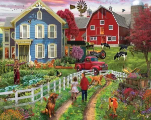 Country Farm Life (1744pz) - 1000 Piece Jigsaw Puzzle White Mountain