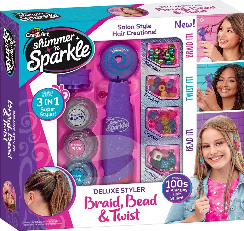 Cra-Z-Art Shimmer 'N Sparkle Deluxe Styler Braid