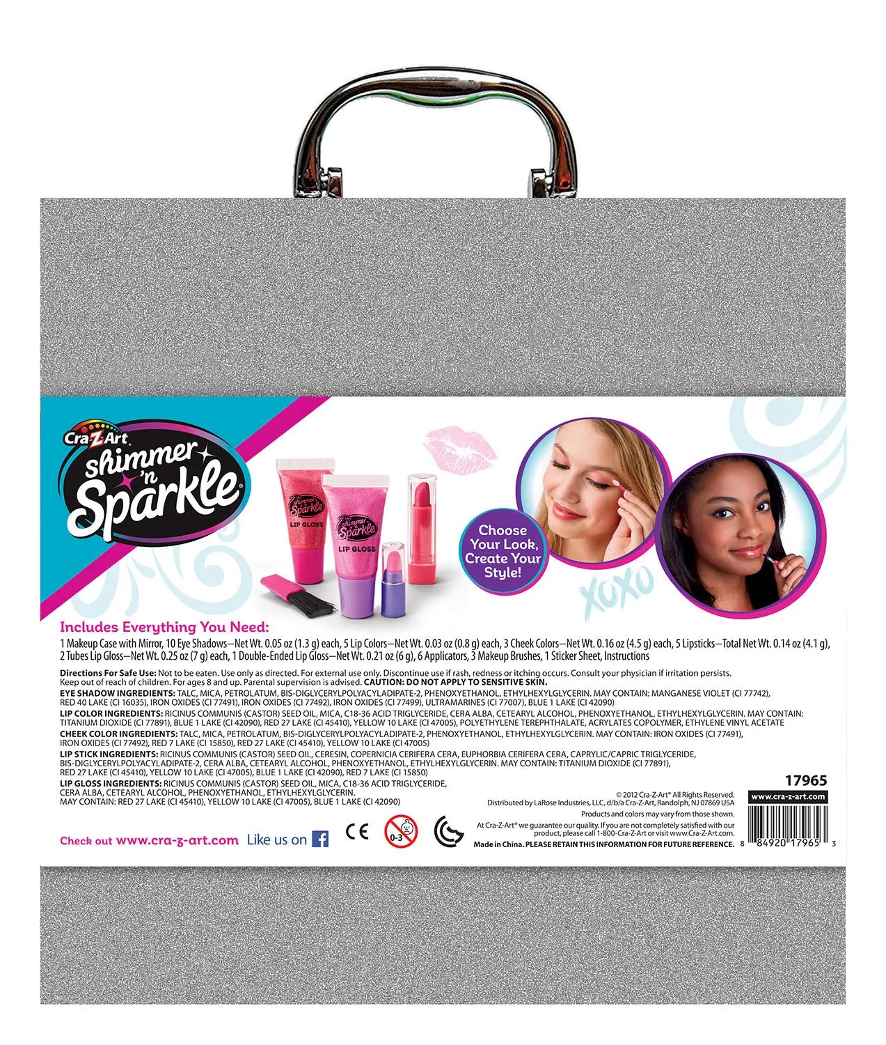 Cra-Z-Art Shimmer 'N Sparkle Glitter Makeover Studio