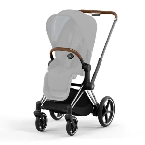 CYBEX e-Priam Frame   Seat Hardpart - Chrome Brown