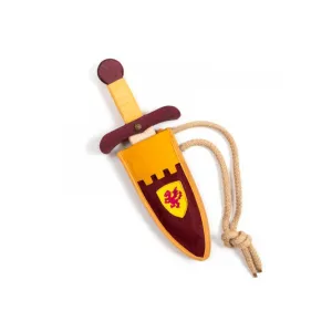Dagger Kamelot with Pouch Garnet Dragon