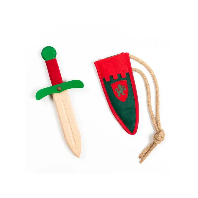 Dagger Kamelot with Pouch "Green"