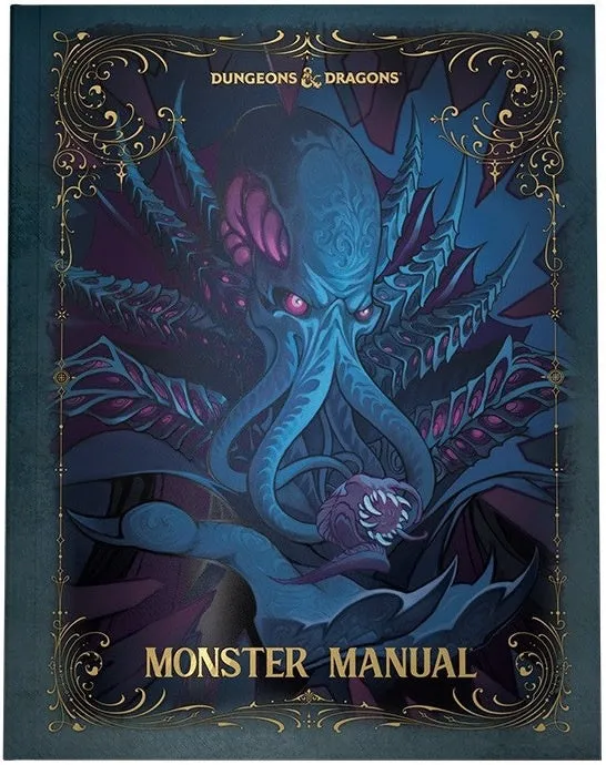 D&D Dungeons & Dragons Monster Manual Hardcover Alternative Cover