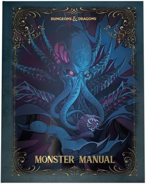 D&D Dungeons & Dragons Monster Manual Hardcover Alternative Cover