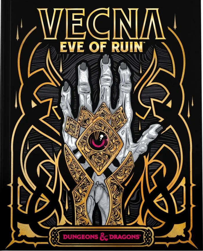 D&D Dungeons & Dragons Vecna Eve of Ruin Hardcover Alternative Cover