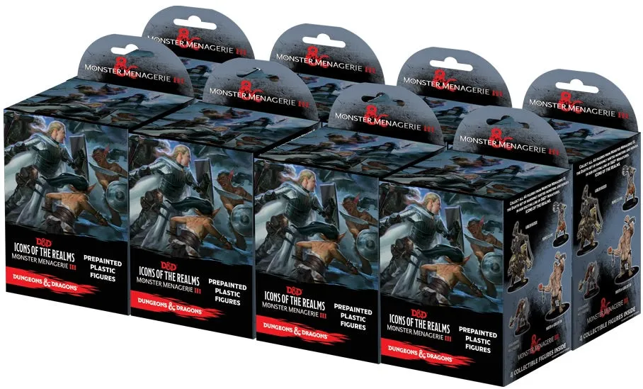 D&D Icons of the Realms Monster Menagerie 3 Booster Brick