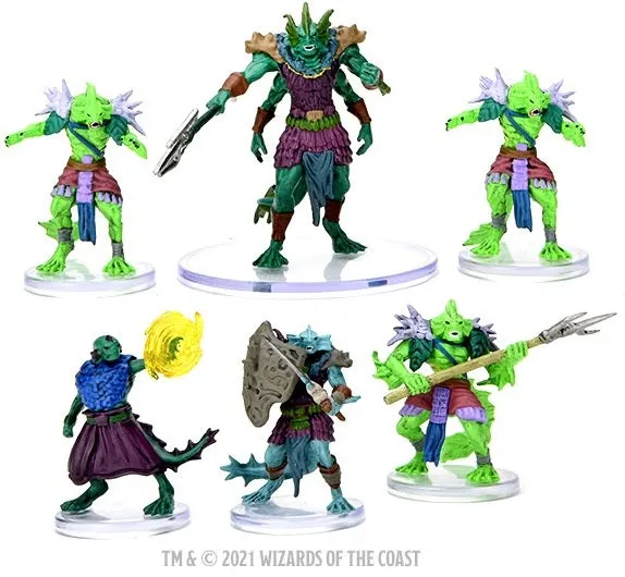 D&D Icons of the Realms Sahuagin Warband