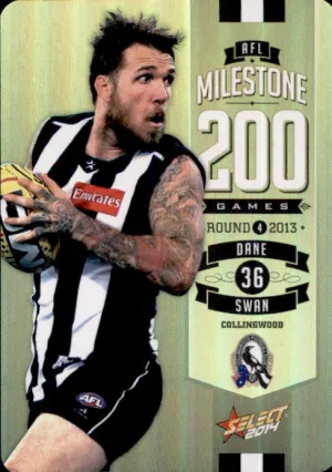 Dane Swan, 200 Game Milestone, 2014 Select AFL Champions