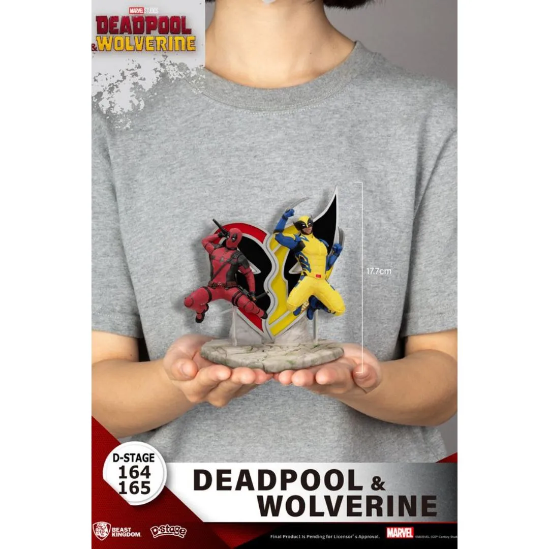Deadpool & Wolverine - Deadpool D Stage Statue By Beast Kingdom