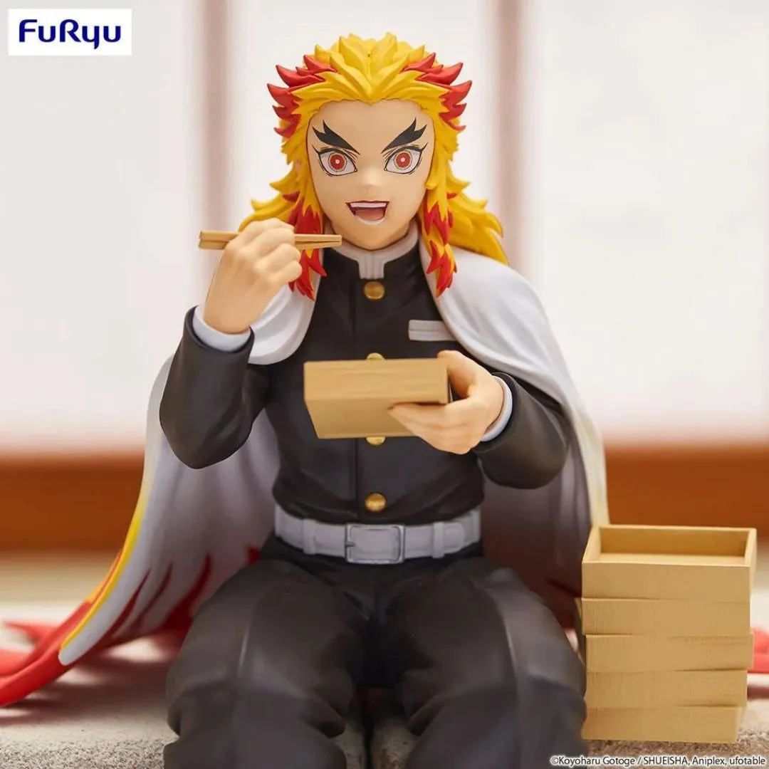 Demon Slayer: Kimetsu No Yaiba Noodle Stopper Statue -Rengoku Kyojuro By Furyu