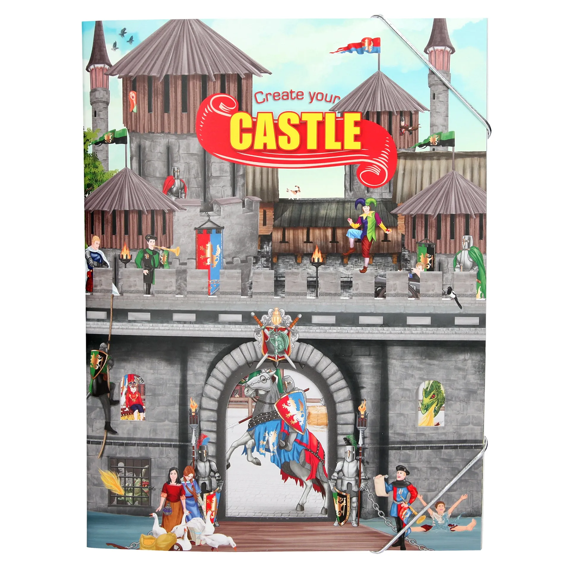 Depesche Create Your Castle Colouring Book
