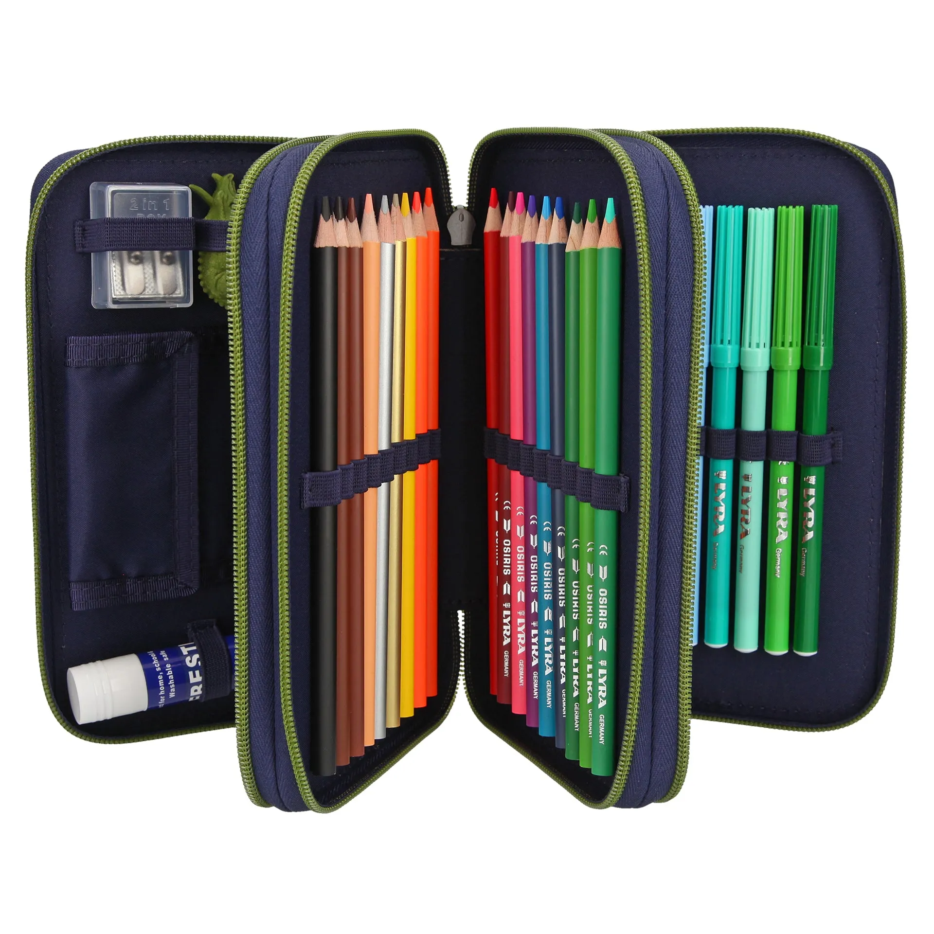 Depesche Dino World Filled Triple Pencil Case
