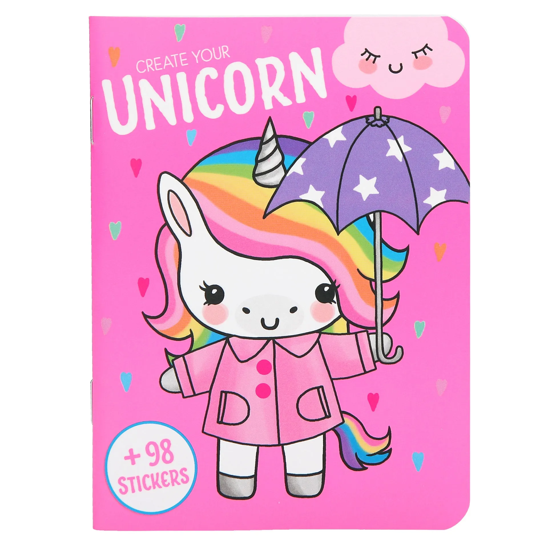 Depesche Dress Up Your Kitty Colouring Book (1pc)
