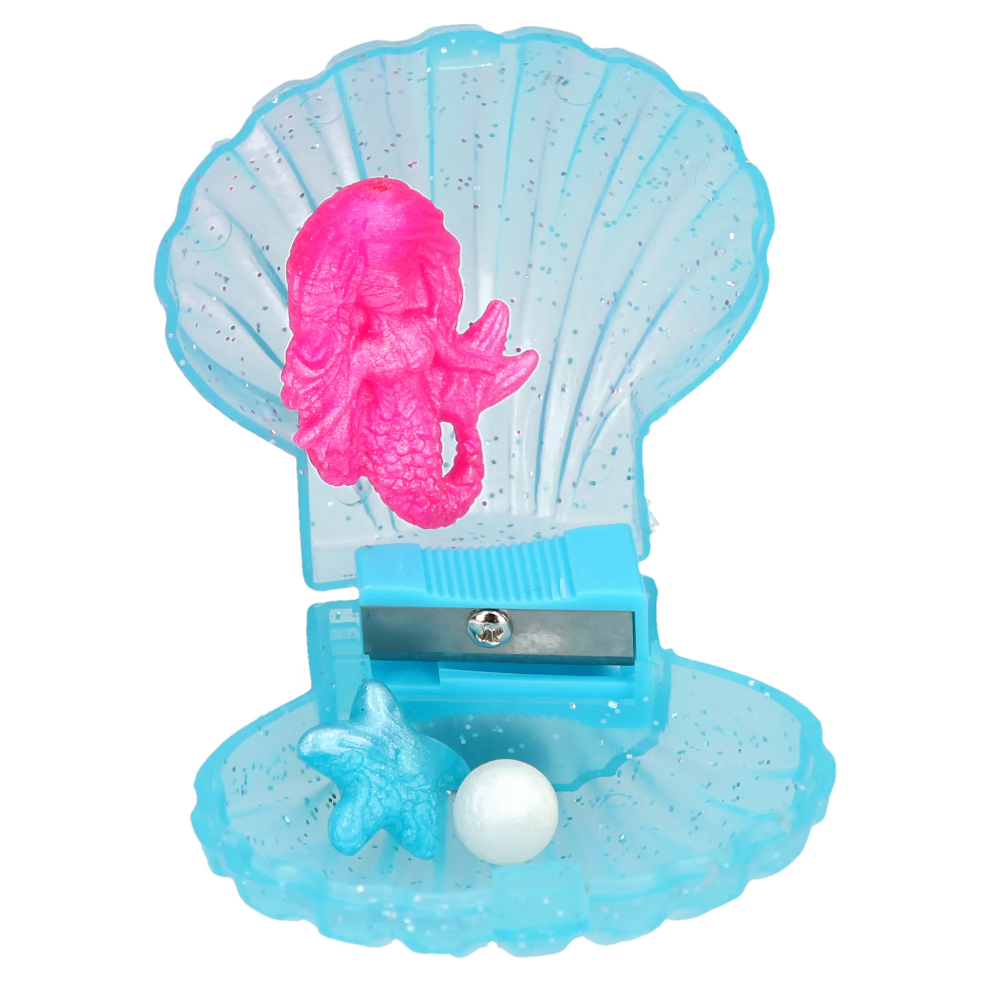 Depesche Fantasy Model Eraser in Sea Shell Sharpener Mermaid (1pc)