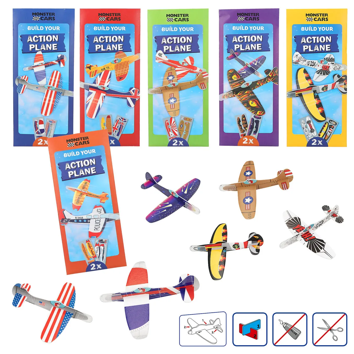Depesche Monster Cars Build Your Action Glider (1pc)