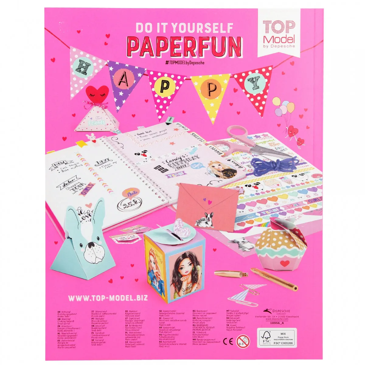 Depesche Topmodel Diy Paper Fun Book