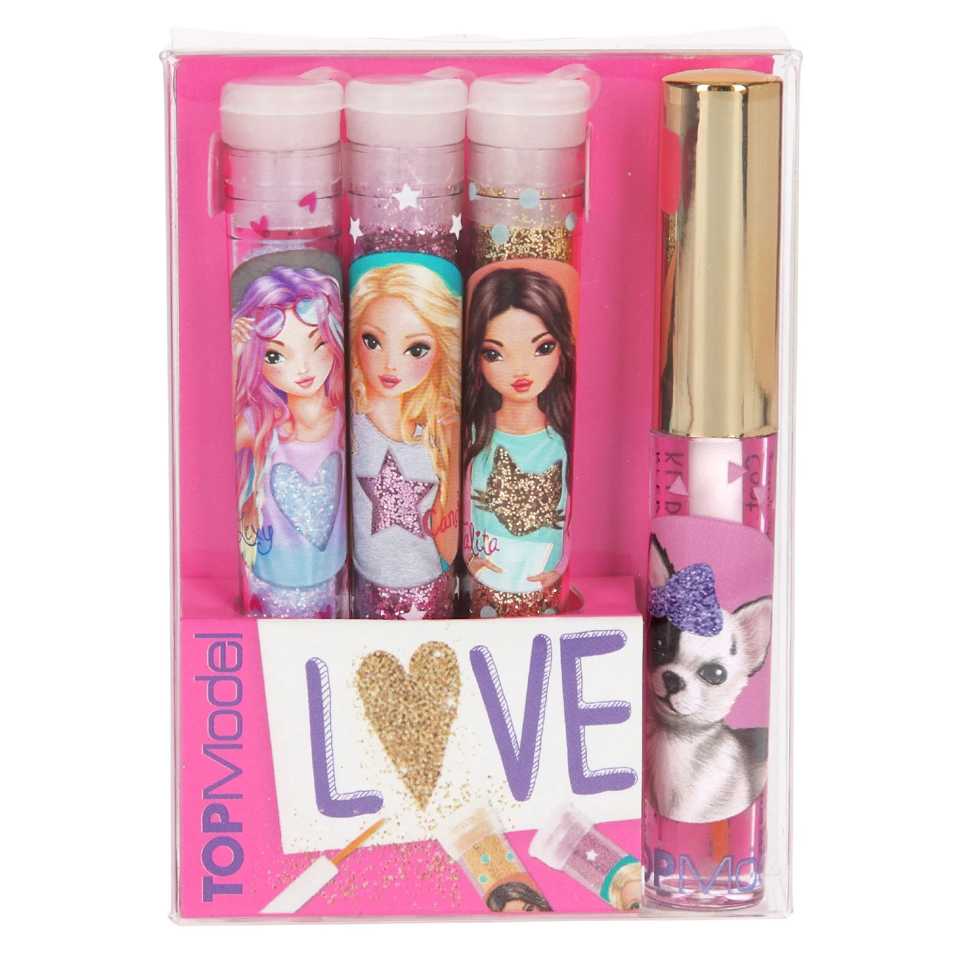 Depesche Topmodel Glitter-Glue-Set