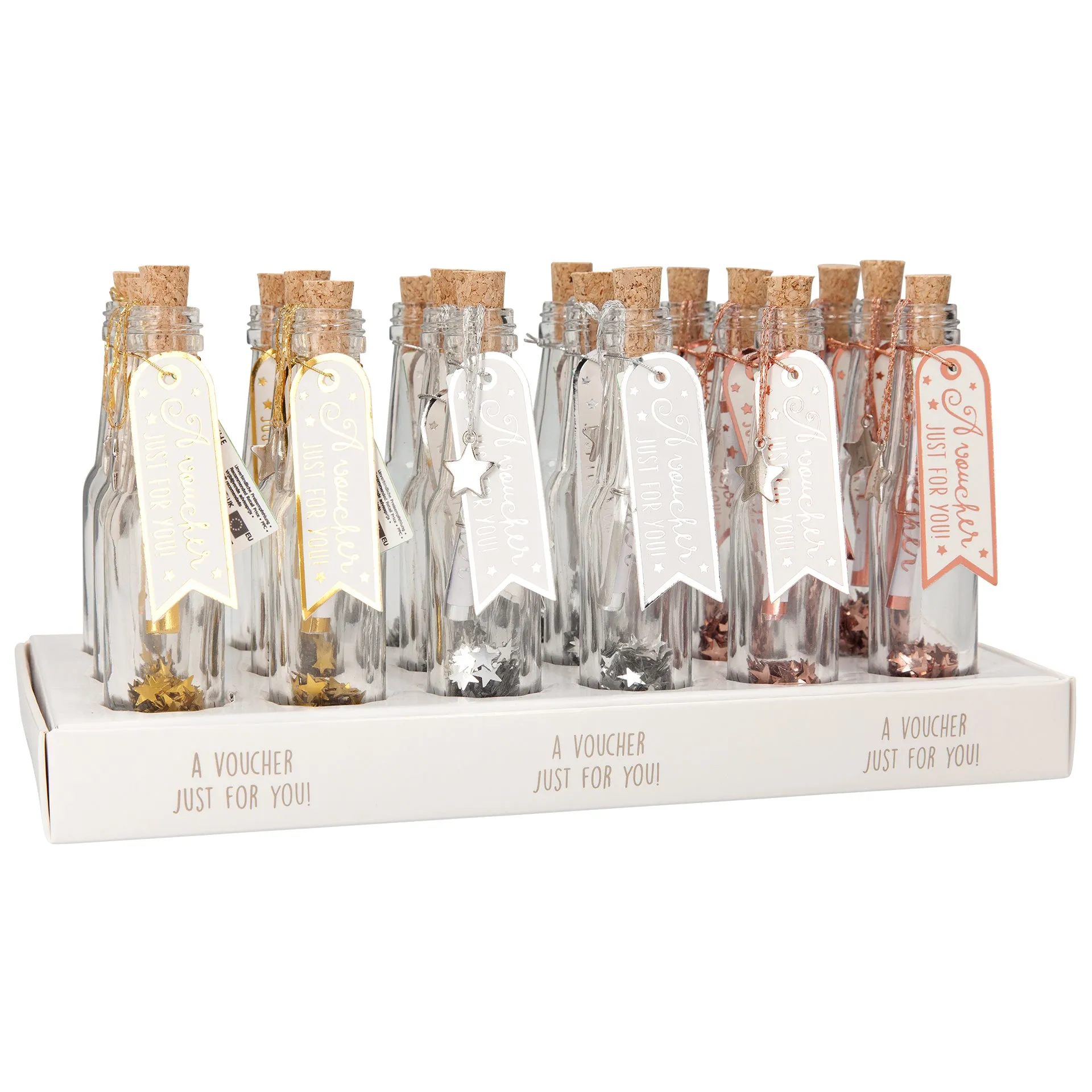 Depesche Wish Fulfiller Little Glass Bottle (1pc)