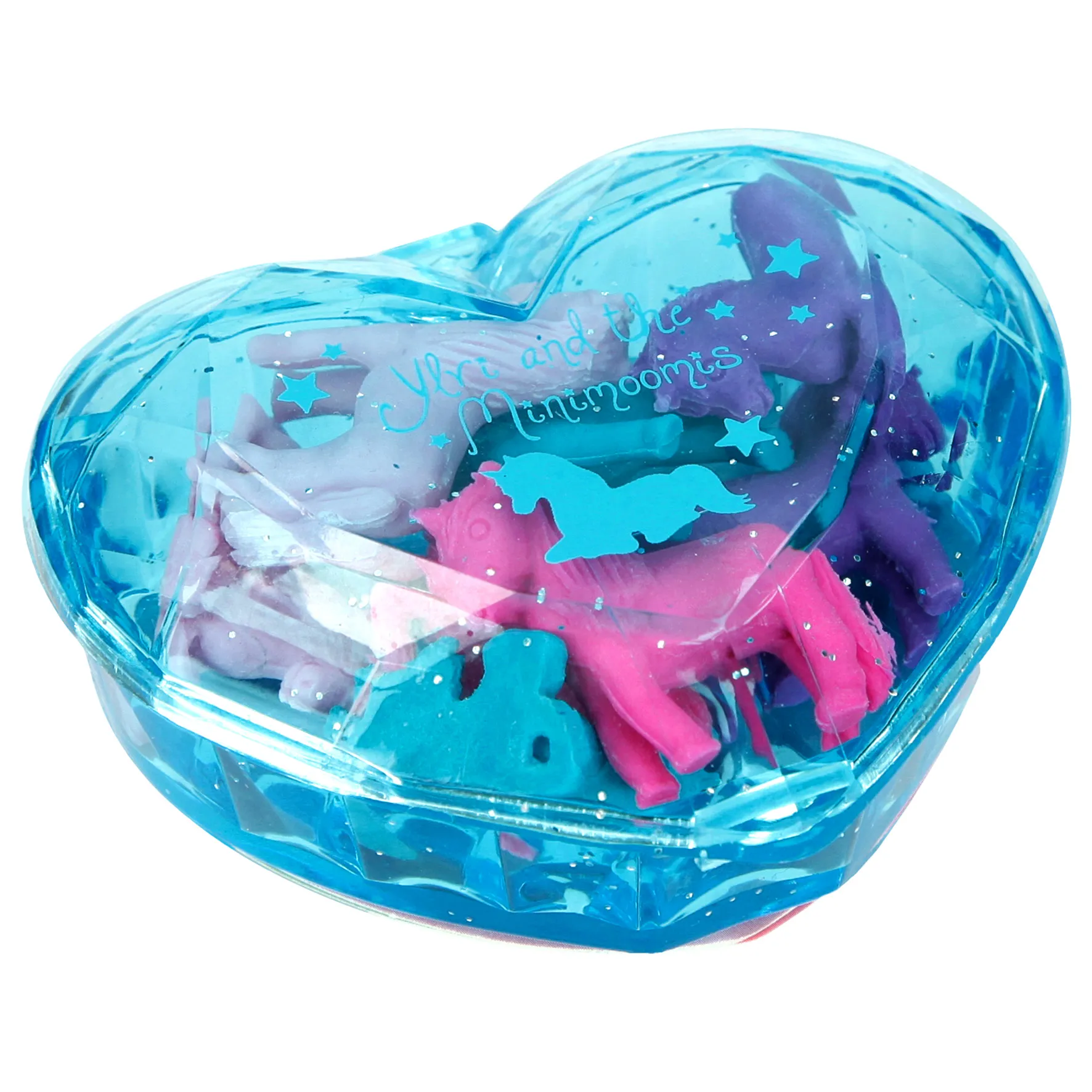 Depesche Ylvi & The Minimoomis Small Unicorn Erasers in Heart Box (1pc)