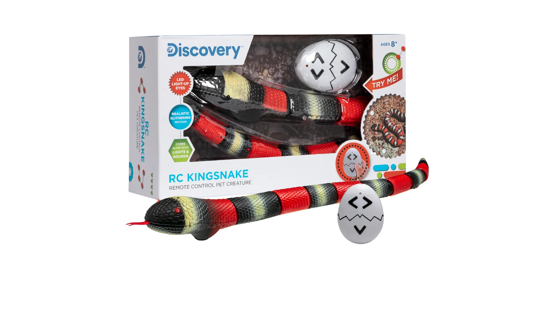 Discovery Kingsnake Remote Control Pet Creature