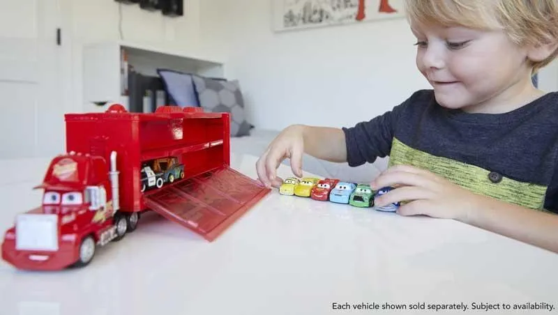 DISNEY CARS MINI RACERS MACK TRANSPORTER