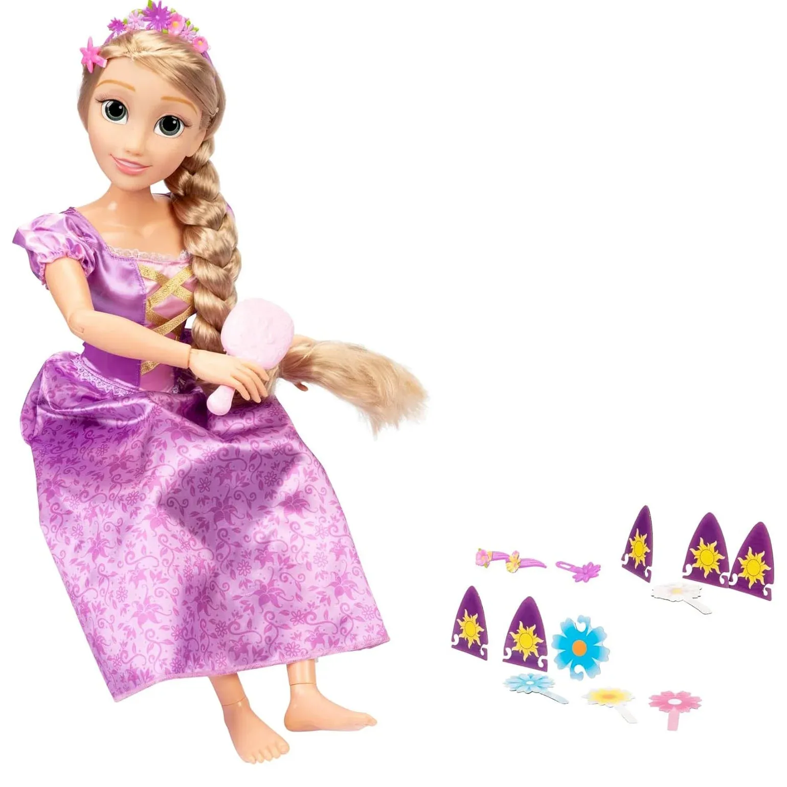 Disney Princess Rapunzel Doll Playdate 80cm