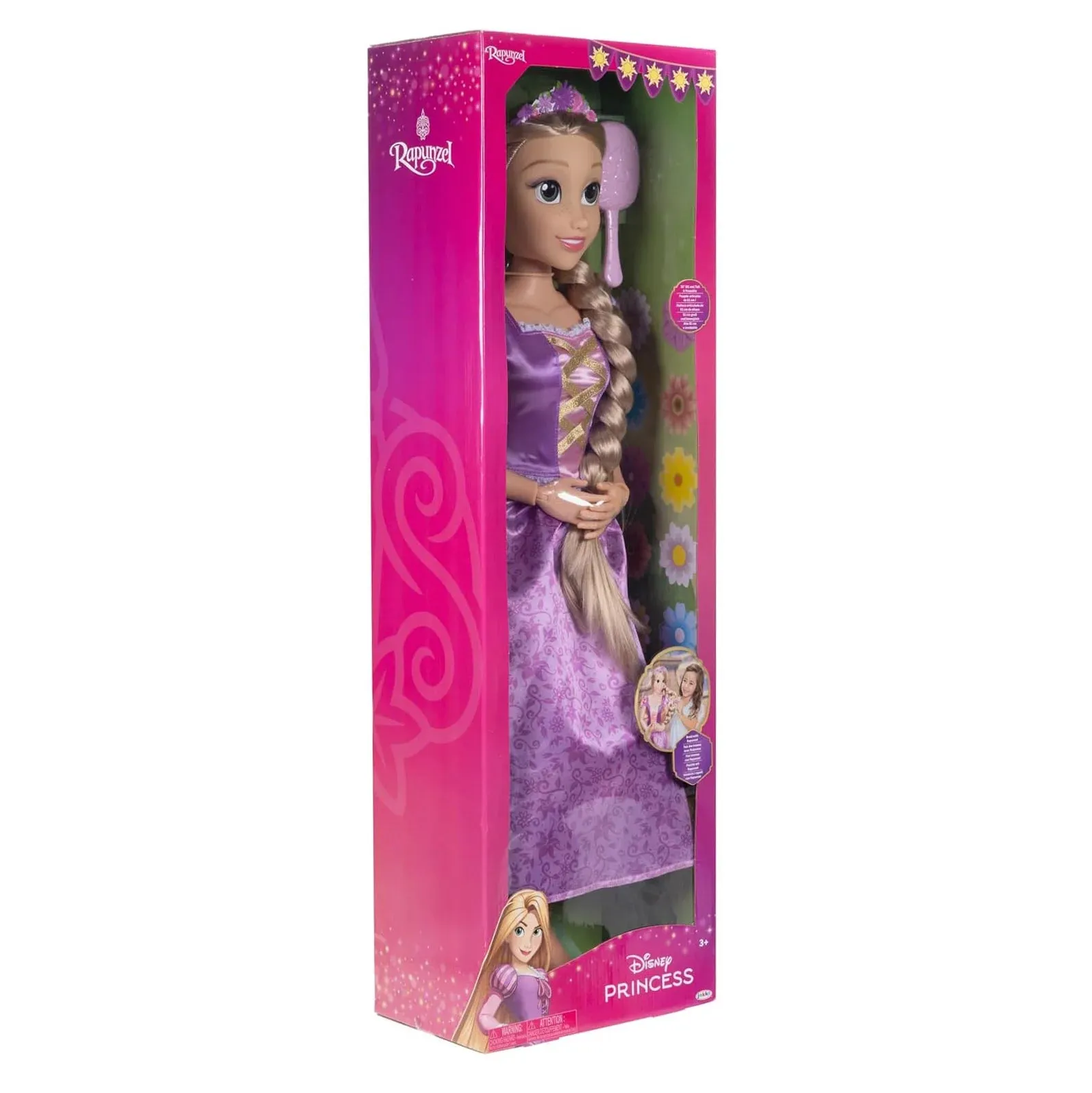 Disney Princess Rapunzel Doll Playdate 80cm