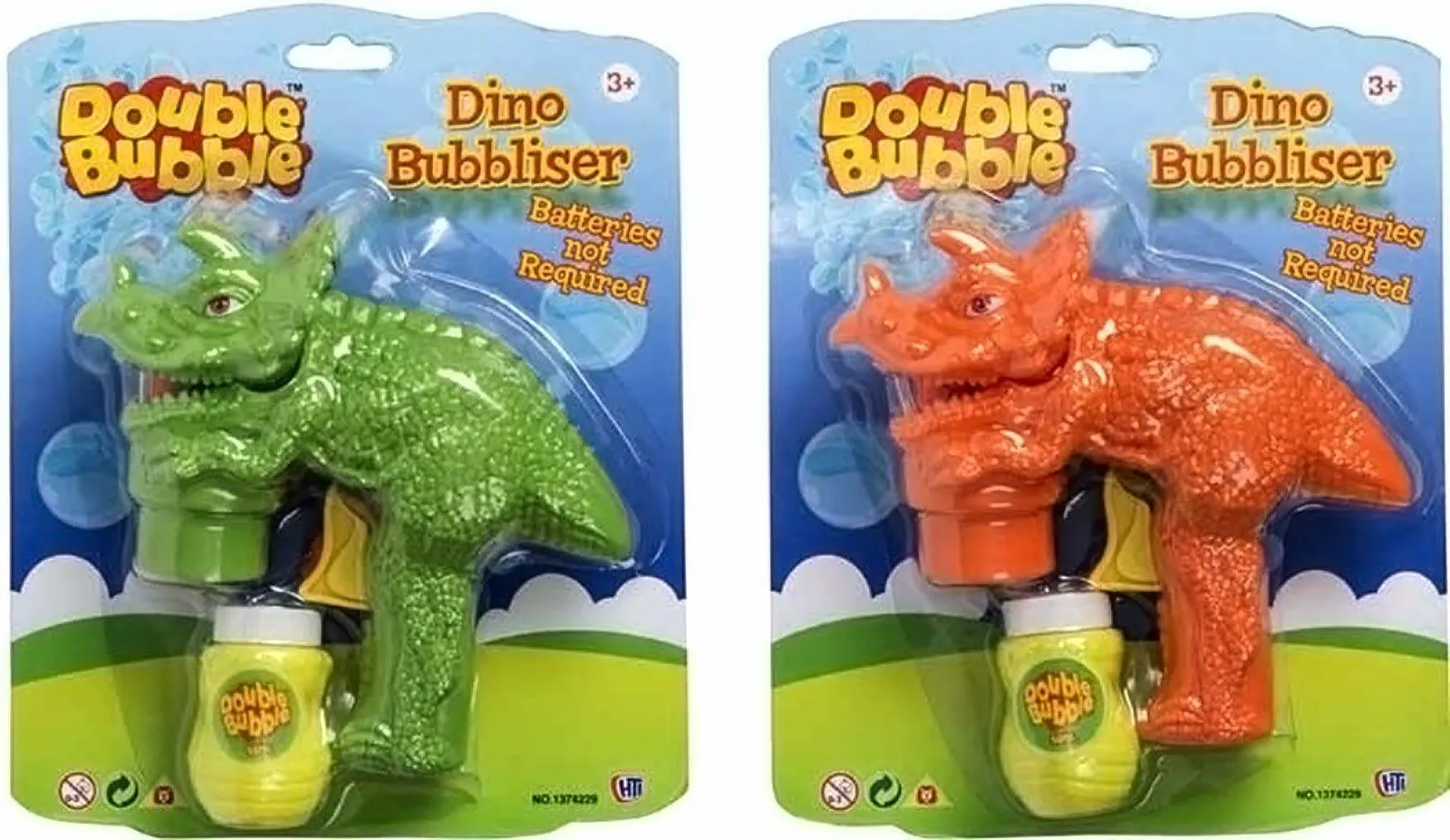 Double Bubble Dino Bubbliser - Assorted