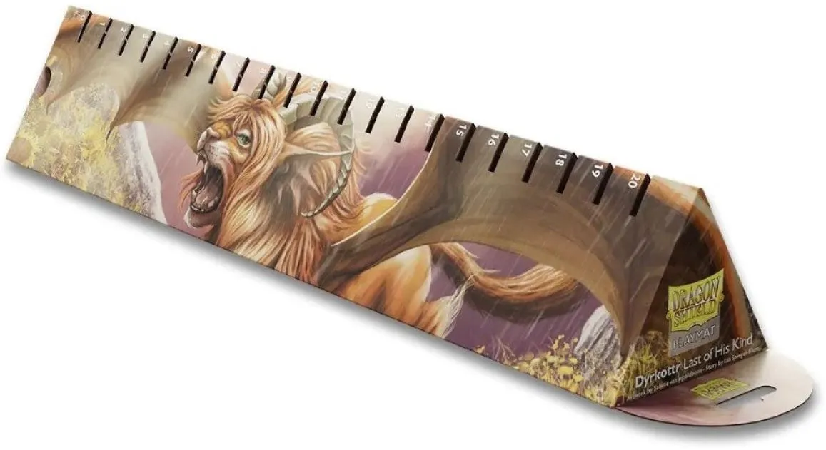 Dragon Shield Playmat  Case & Coin  Tangerine (Dyrkottr, Last of His Kind)
