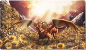 Dragon Shield Playmat  Case & Coin  Tangerine (Dyrkottr, Last of His Kind)