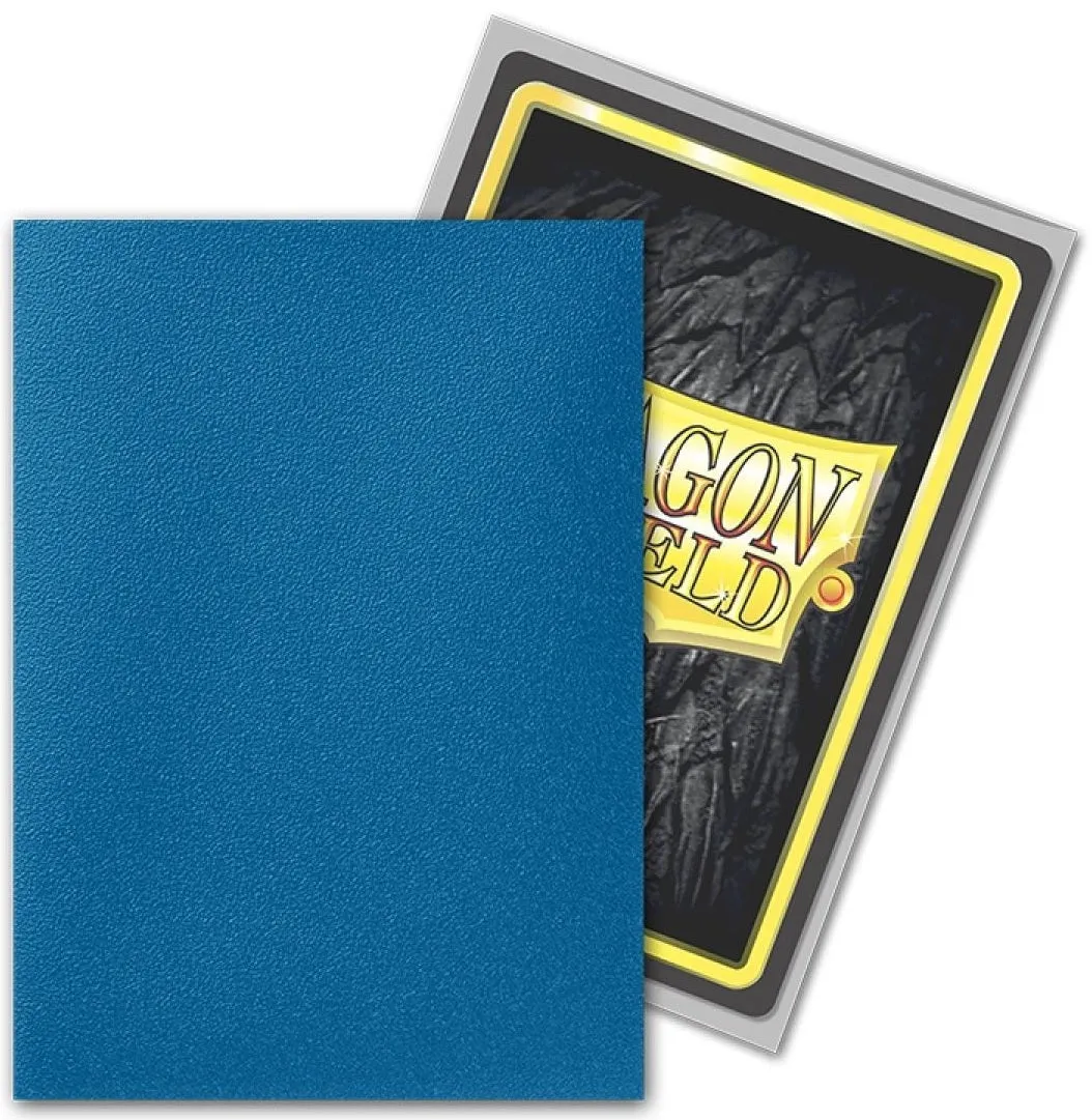 Dragon Shield Sleeves Matte Dual Anniversary Special Edition Blue Silver