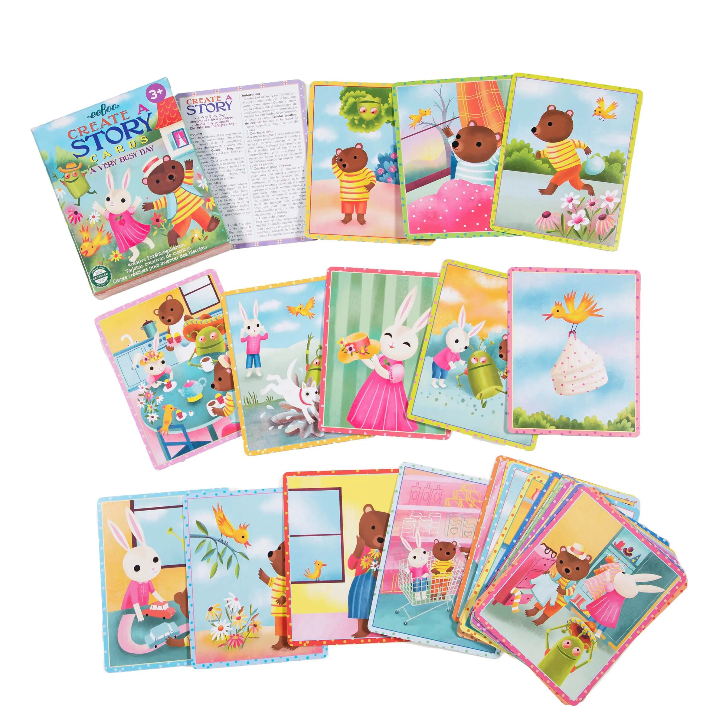 eeBoo A Very Busy Day Create A Story