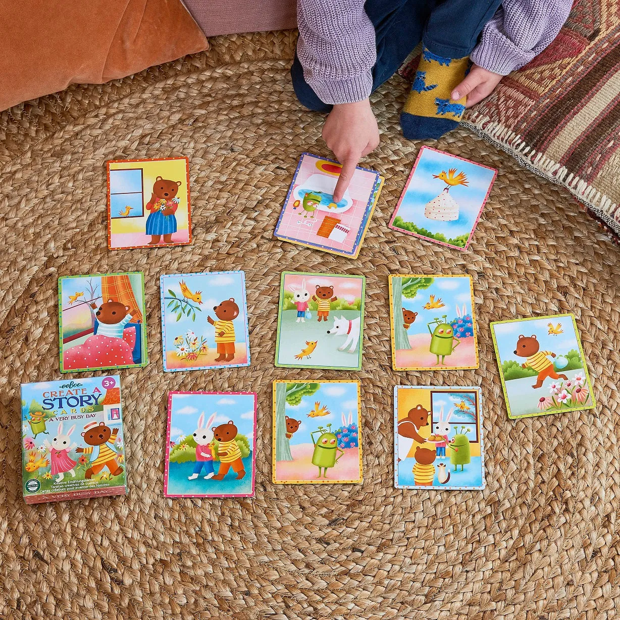 eeBoo A Very Busy Day Create A Story