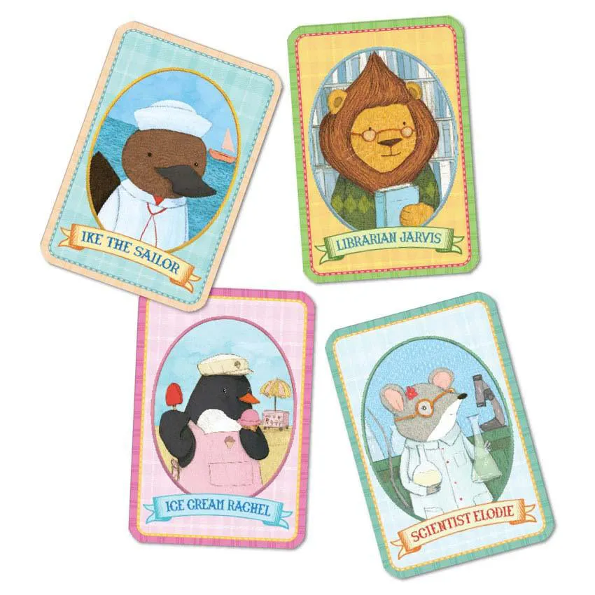 eeBoo Animal Old Maid Playing Cards