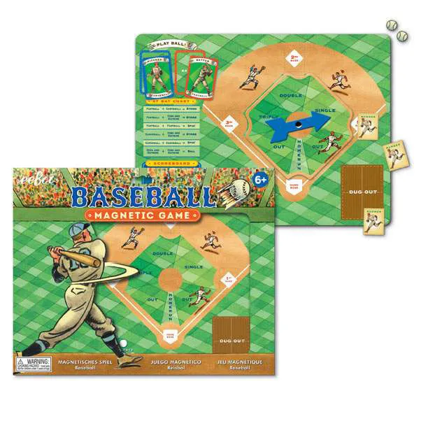 eeBoo Baseball Magnetic Game