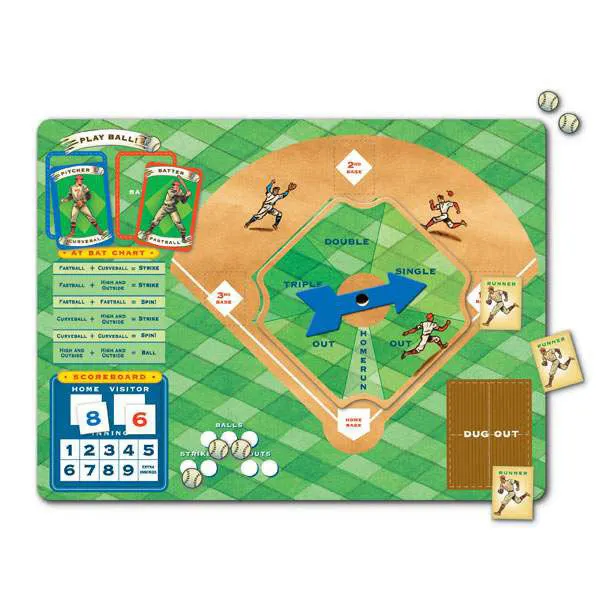 eeBoo Baseball Magnetic Game