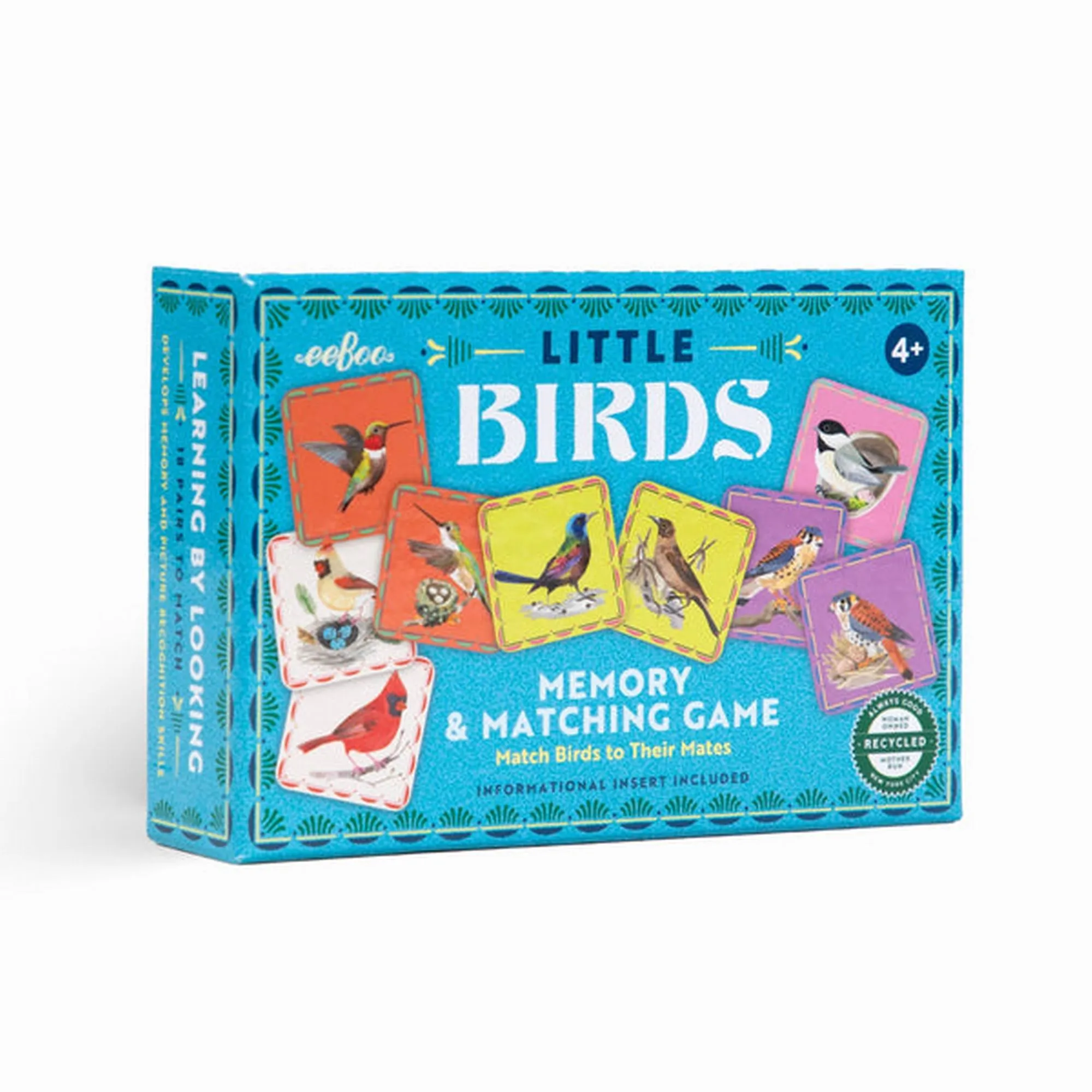 eeBoo Birds Little Matching Game